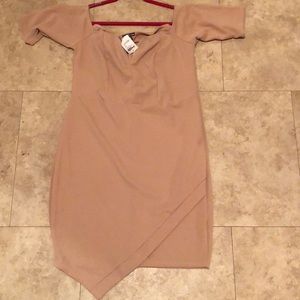 Tan Charlotte Russe Dress